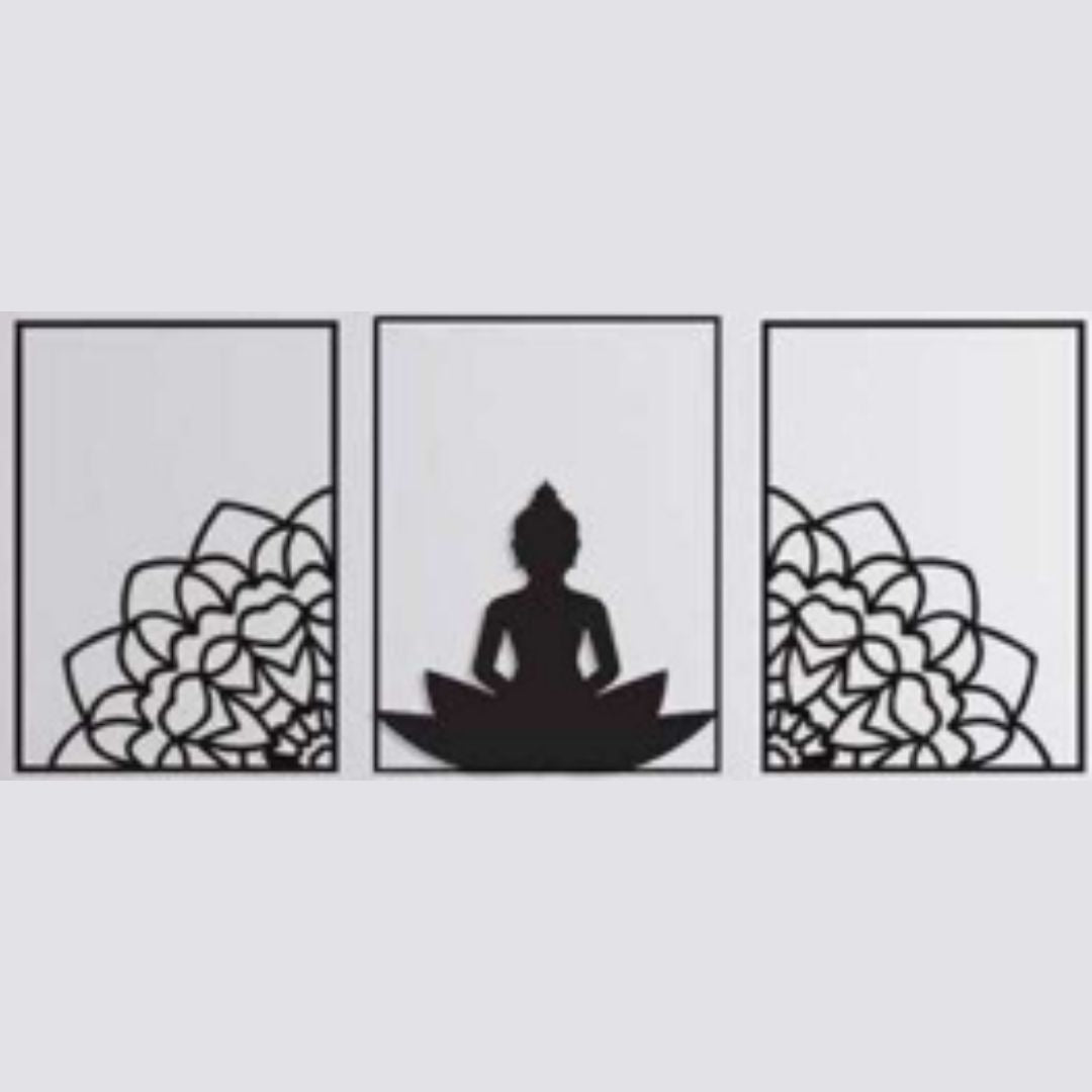 Lotus Buddha Wall Art