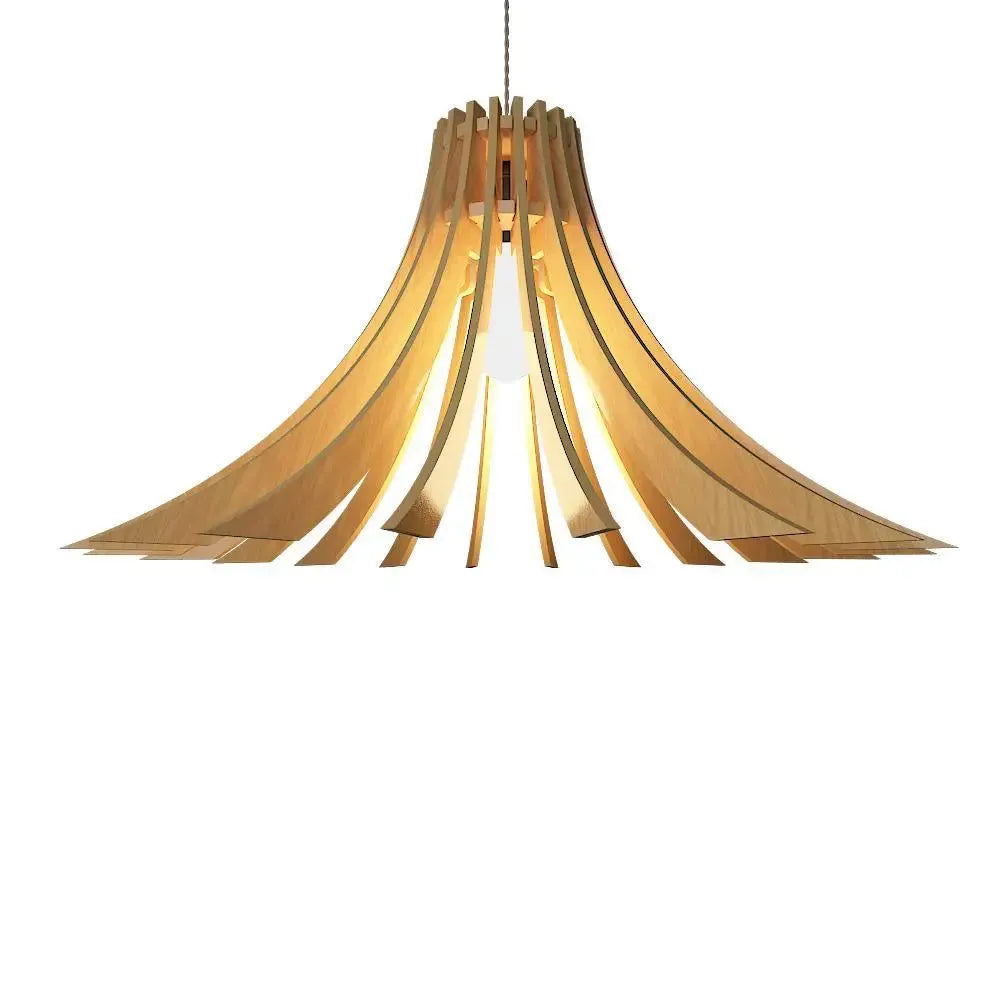 Flower Shape Wood Pendant Lamp / Pendant Light / Modern Lamp