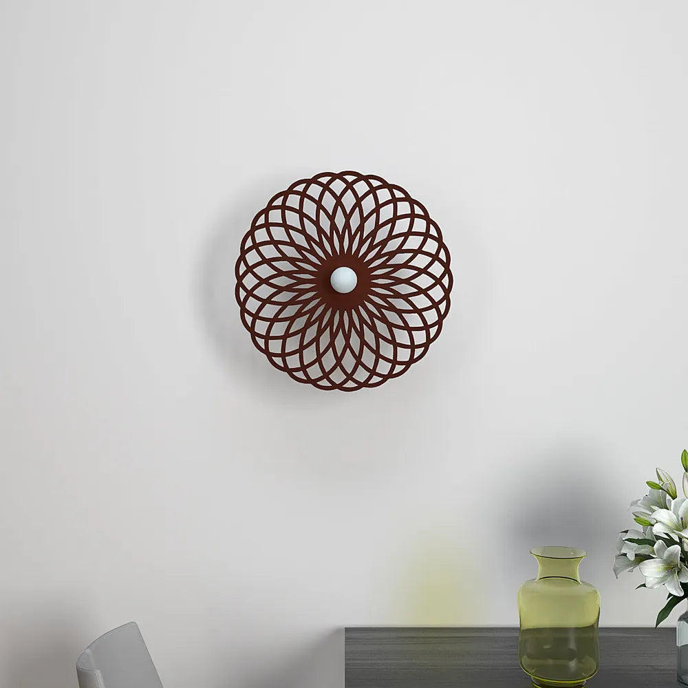 Geometric circle design creative Shadow lamp